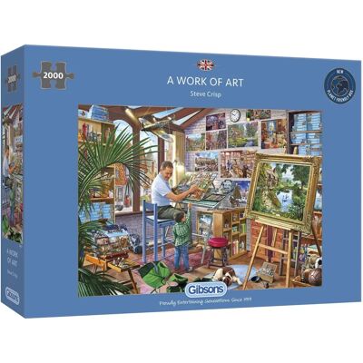 Gibsons Modèle 2000 - Puzzle de haute qualité - Publicité Gibsons Modèle 2000 - Puzzle de haute qualité - Publicité