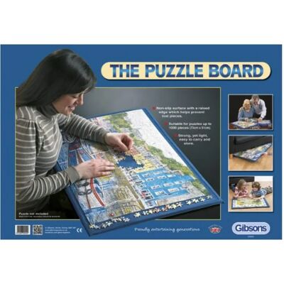 Gibsons Skládací podložka na puzzle - 77x55cm - Pro až 1000 dílků Gibsons Skládací podložka na puzzle - 77x55cm - Pro až 1000 dílků