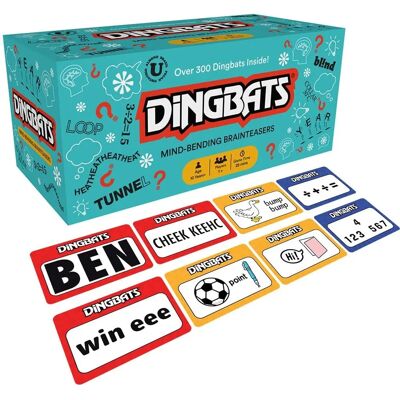 Gibsons Dingbats Family Word Game - Mind-Bending Puzzle Gibsons Dingbats Family Word Game - Mind-Bending Puzzle