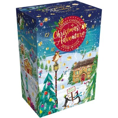Gibsons Świąteczna Przygoda Kalendarz Adwentowy Puzzle Gibsons Świąteczna Przygoda Kalendarz Adwentowy Puzzle