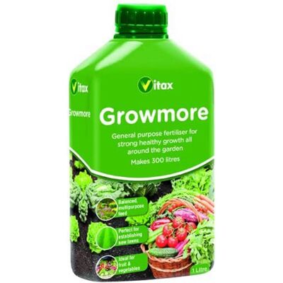 Vitax Growmore Liquid - Garden Fertilizer 1L Vitax Growmore Liquid - Garden Fertilizer 1L