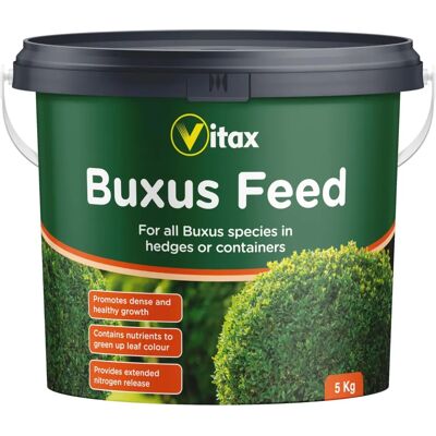 Vitax Buxus Feed 5kg Tub - Fertilizer Vitax Buxus Feed 5kg Tub - Fertilizer