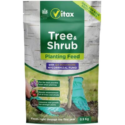 Vitax Tree & Shrub Planting Feed Food Fertilizer - 0.9kg Vitax Tree & Shrub Planting Feed Food Fertilizer - 0.9kg