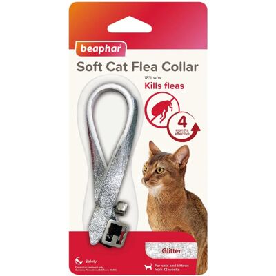 Beaphar Cat Flea Collar Glitter - Flea Collar for Cats Beaphar Cat Flea Collar Glitter - Flea Collar for Cats