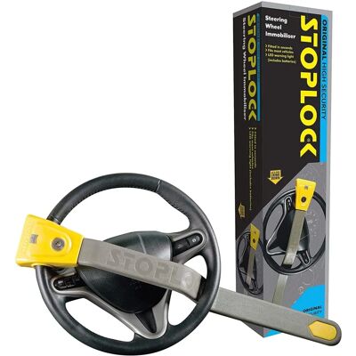VIVOL - Bloccasterzo Stopblock Original con led - Publicité VIVOL - Bloccasterzo Stopblock Original con led - Publicité