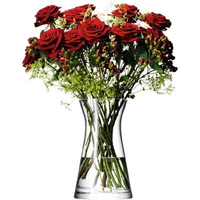 Vaso Trasparente LSA International - 29cm per Fiori Alti Vaso Trasparente LSA International - 29cm per Fiori Alti