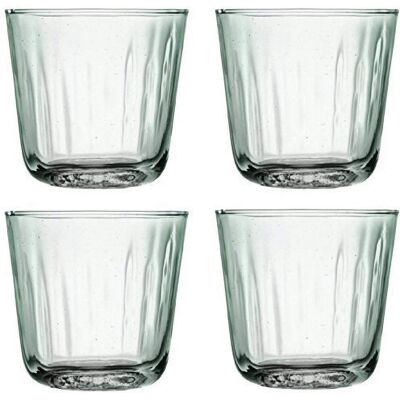 LSA International Mia Recycled Glass Tumblers - Set of 4 - 250ml LSA International Mia Recycled Glass Tumblers - Set of 4 - 250ml