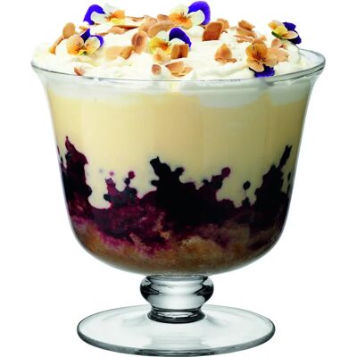 LSA International Serve Tall Glass Comport Dish - 22cm Clear LSA International Serve Tall Glass Comport Dish - 22cm Clear
