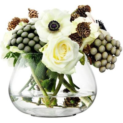 Vaso da fiori LSA International - Trasparente - 11,5cm - Decorazione tavolo Vaso da fiori LSA International - Trasparente - 11,5cm - Decorazione tavolo