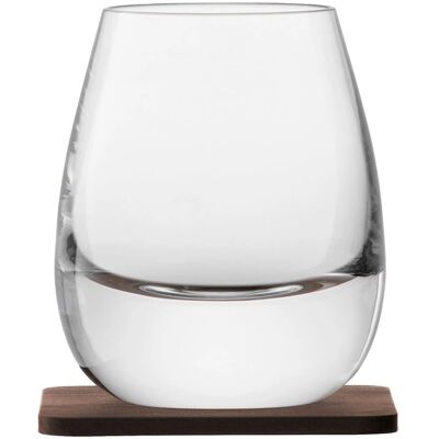 LSA International WH04 Whisky Islay Tumbler & Walnut Coaster - Set of 2 LSA International WH04 Whisky Islay Tumbler & Walnut Coaster - Set of 2