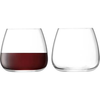 LSA International Vin Culture Stolpeløse Vinglas - Sæt af 2 LSA International Vin Culture Stolpeløse Vinglas - Sæt af 2