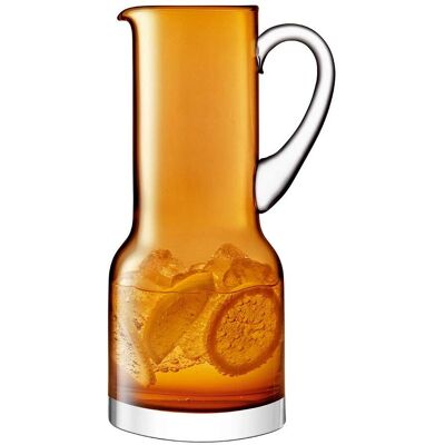 Jarra de vidrio utilitaria de LSA International - Ámbar 1,35L Jarra de vidrio utilitaria de LSA International - Ámbar 1,35L