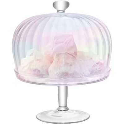 Soporte de pastel Pearl con cúpula de LSA International Soporte de pastel Pearl con cúpula de LSA International