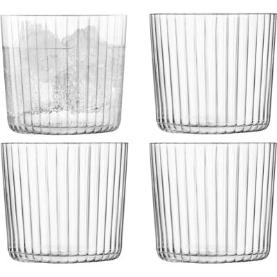 Lsa International Gio Linje Tumbler Glas 310 ml Sæt á 4 - Transparent Lsa International Gio Linje Tumbler Glas 310 ml Sæt á 4 - Transparent