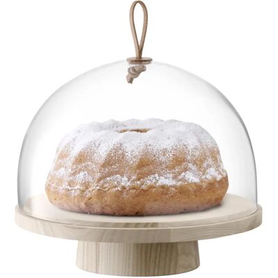 LSA International Supporto e Cupola in Frassino Ivalo - 28cm LSA International Supporto e Cupola in Frassino Ivalo - 28cm
