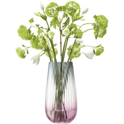 LSA International Dusk Vaso - Rosa e Grigio 28cm LSA International Dusk Vaso - Rosa e Grigio 28cm