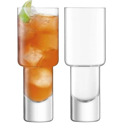 Set di 2 bicchieri highball per cocktail di vodka LSA International - Vetro Set di 2 bicchieri highball per cocktail di vodka LSA International - Vetro