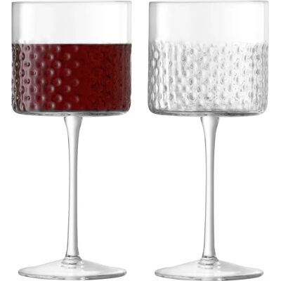 LSA International Copa de Vino Wicker - Pack de 2 - Transparente LSA International Copa de Vino Wicker - Pack de 2 - Transparente