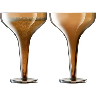 LSA International Epoque Coppa Champagne - Set di 2 - Ambra LSA International Epoque Coppa Champagne - Set di 2 - Ambra