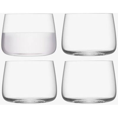 LSA International Metropolitan Ställlös Vinglas - Set om 4 - 360ml - Klar LSA International Metropolitan Ställlös Vinglas - Set om 4 - 360ml - Klar