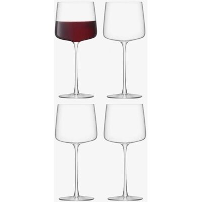 LSA International Metropolitan Rödvinsglas Set av 4 LSA International Metropolitan Rödvinsglas Set av 4