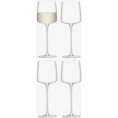 LSA International Metropolitan White Wine Glass - Set of 4 - 350ml LSA International Metropolitan White Wine Glass - Set of 4 - 350ml