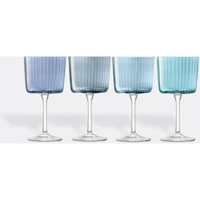 Calici da Vino Gems di LSA International - Zaffiro - Set da 4 - 250ml Calici da Vino Gems di LSA International - Zaffiro - Set da 4 - 250ml