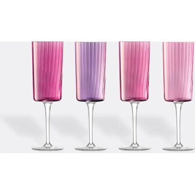 Flute di Champagne Gems di LSA International - Set da 4, 210ml Flute di Champagne Gems di LSA International - Set da 4, 210ml