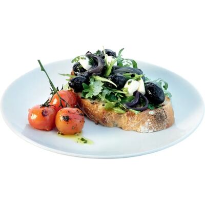 LSA International - Platos de almuerzo Dine Coupe - Set de 4 - 24cm LSA International - Platos de almuerzo Dine Coupe - Set de 4 - 24cm