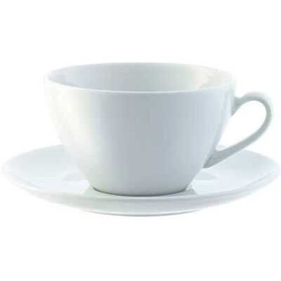 Set Cappuccino Dine - 4 Tazze in Porcellana 350ml Set Cappuccino Dine - 4 Tazze in Porcellana 350ml