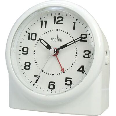Acctim Central Alarm Clock White Acctim Central Alarm Clock White