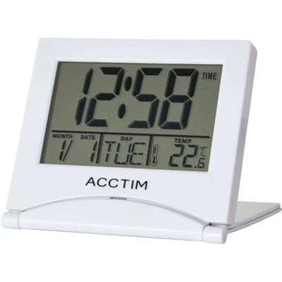 Acctim - Mini Flip II Travel LCD Alarm Clock - Alarm Clock Acctim - Mini Flip II Travel LCD Alarm Clock - Alarm Clock
