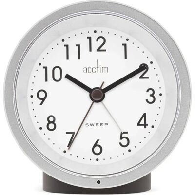 Acctim Caleb Soot Wecker - Leise Sweep, Smartlite, Unisex Acctim Caleb Soot Wecker - Leise Sweep, Smartlite, Unisex