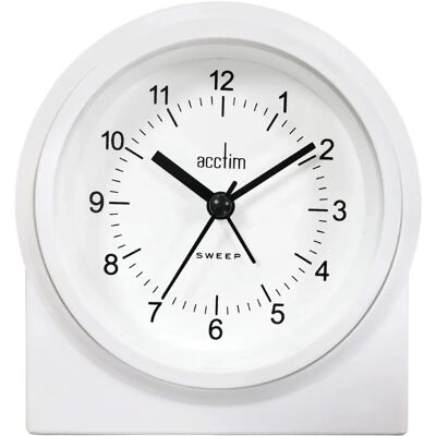 Acctim Archer Wecker - Weiß - Quartz - mit Licht & Snooze Acctim Archer Wecker - Weiß - Quartz - mit Licht & Snooze