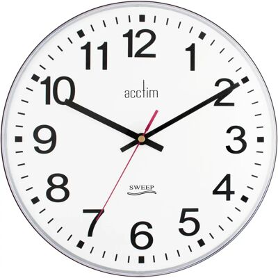 Acctim Clarkenwell Wall Clock - Silent Non-Ticking - 300mm - Wall Clock Acctim Clarkenwell Wall Clock - Silent Non-Ticking - 300mm - Wall Clock