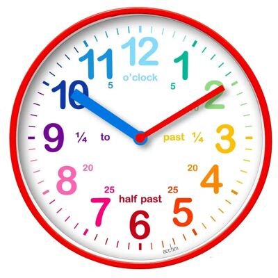 Acctim Wickford Time Teaching Clock - Wall Clock Acctim Wickford Time Teaching Clock - Wall Clock