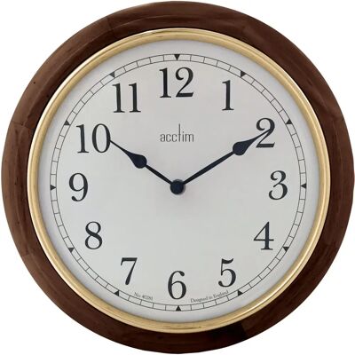 Acctim Winchester Dark Oak Wooden Quartz Wall Clock - Wall Clock Acctim Winchester Dark Oak Wooden Quartz Wall Clock - Wall Clock