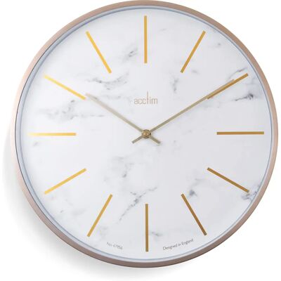 Horloge Murale Analogue en Métal Luxe Acctim - Horloge Murale - LUXE - 29432 - Publicité Horloge Murale Analogue en Métal Luxe Acctim - Horloge Murale - LUXE - 29432 - Publicité