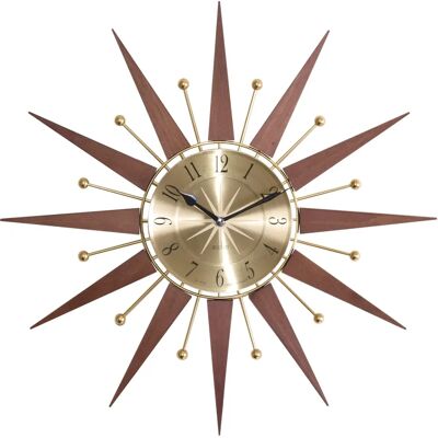 Acctim Wolcott Natural Wall Clock - 49cm Acctim Wolcott Natural Wall Clock - 49cm