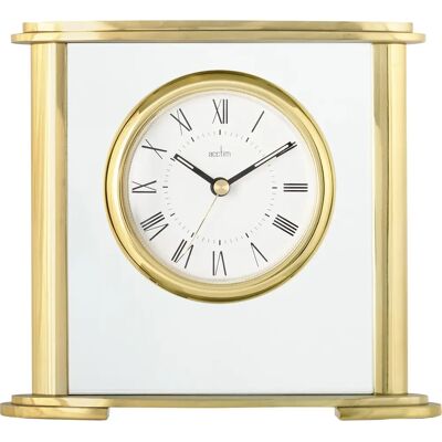 Acctim Colgrove Mantel Clock Gold Acctim Colgrove Mantel Clock Gold