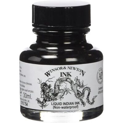 Encre de dessin Winsor & Newton - Couleurs assorties en bouteilles de 14ml & 30ml Encre de dessin Winsor & Newton - Couleurs assorties en bouteilles de 14ml & 30ml