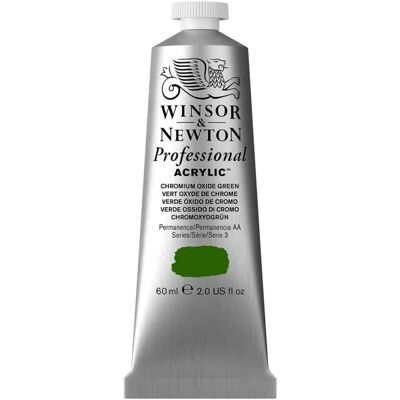 Winsor & Newton Peinture Acrylique Professionnelle Vert Oxide de Chrome Winsor & Newton Peinture Acrylique Professionnelle Vert Oxide de Chrome