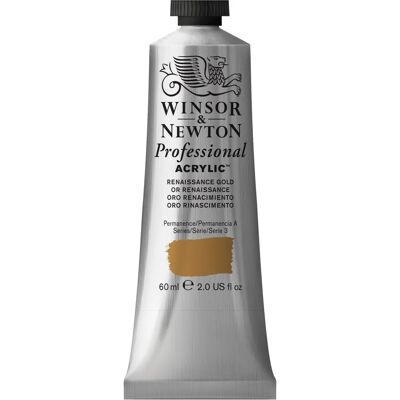 Winsor & Newton Professional Acrylic Paint - Renaissance Gold - Series 3 - 60ml Winsor & Newton Professional Acrylic Paint - Renaissance Gold - Series 3 - 60ml