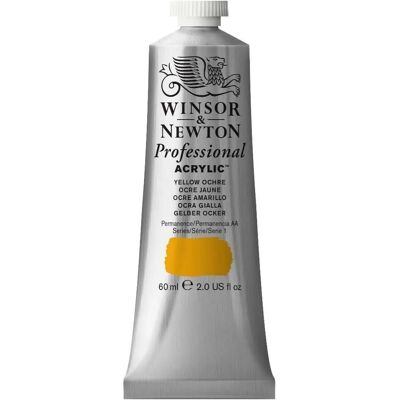 Winsor & Newton Professional Acrylic Paint - Yellow Ochre Series 1 Winsor & Newton Professional Acrylic Paint - Yellow Ochre Series 1