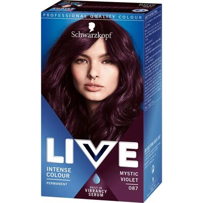 Schwarzkopf Violet Hair Color Model 087 - Long-lasting & Vibrant Schwarzkopf Violet Hair Color Model 087 - Long-lasting & Vibrant