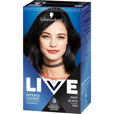 Schwarzkopf Black Hair Color - Permanent Dye with Serum Schwarzkopf Black Hair Color - Permanent Dye with Serum