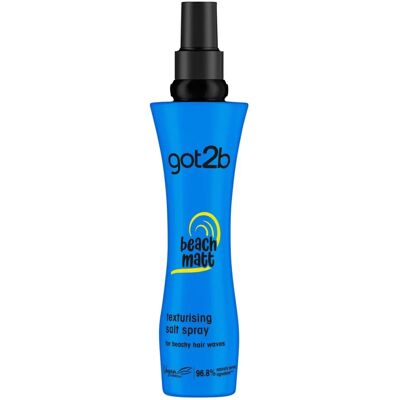 Schwarzkopf Unisex Got2b Beach Matte Spray - 200ml Schwarzkopf Unisex Got2b Beach Matte Spray - 200ml
