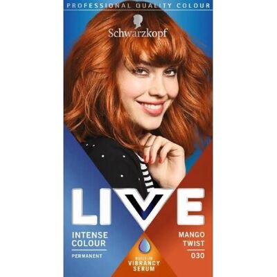 Schwarzkopf Brand Mango Twist 3pk Permanent Hair Dye - Vibrant, Fade-Resistant Schwarzkopf Brand Mango Twist 3pk Permanent Hair Dye - Vibrant, Fade-Resistant