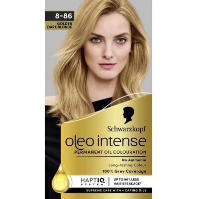 Schwarzkopf Oleo Intense Permanent Oil Colour - Golden Dark Blonde - Hair Dye Schwarzkopf Oleo Intense Permanent Oil Colour - Golden Dark Blonde - Hair Dye