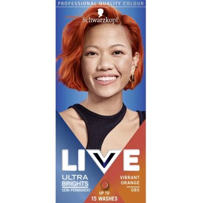 Schwarzkopf Live Orange Hair Colour - Hair Colour Schwarzkopf Live Orange Hair Colour - Hair Colour